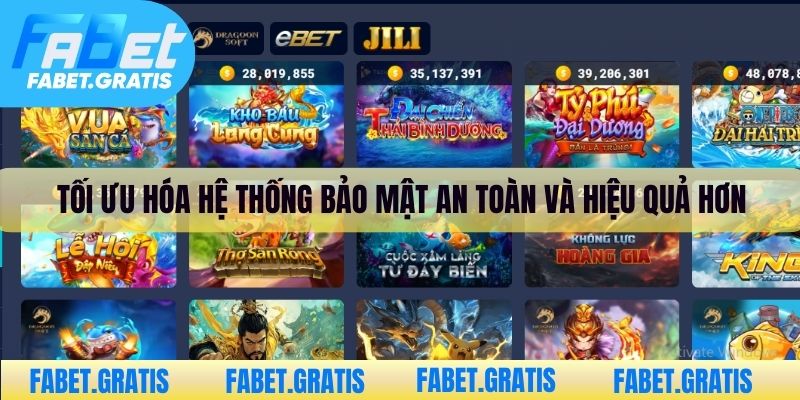 Tối ưu hóa hệ thống bảo mật an toàn và hiệu quả hơn